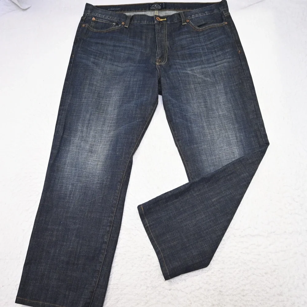 Lucky Brand 361‎ Vintage Straight Stretch Denim Blue Jeans Mens Size 40 x 30***